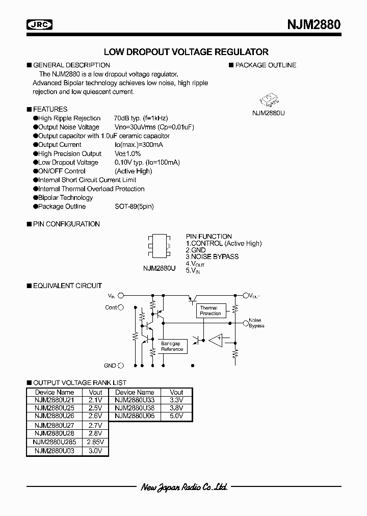 NJM2880U38_1288955.PDF Datasheet