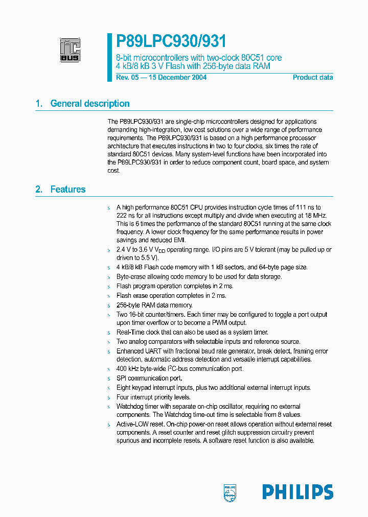 P89LPC930FDH_1059242.PDF Datasheet