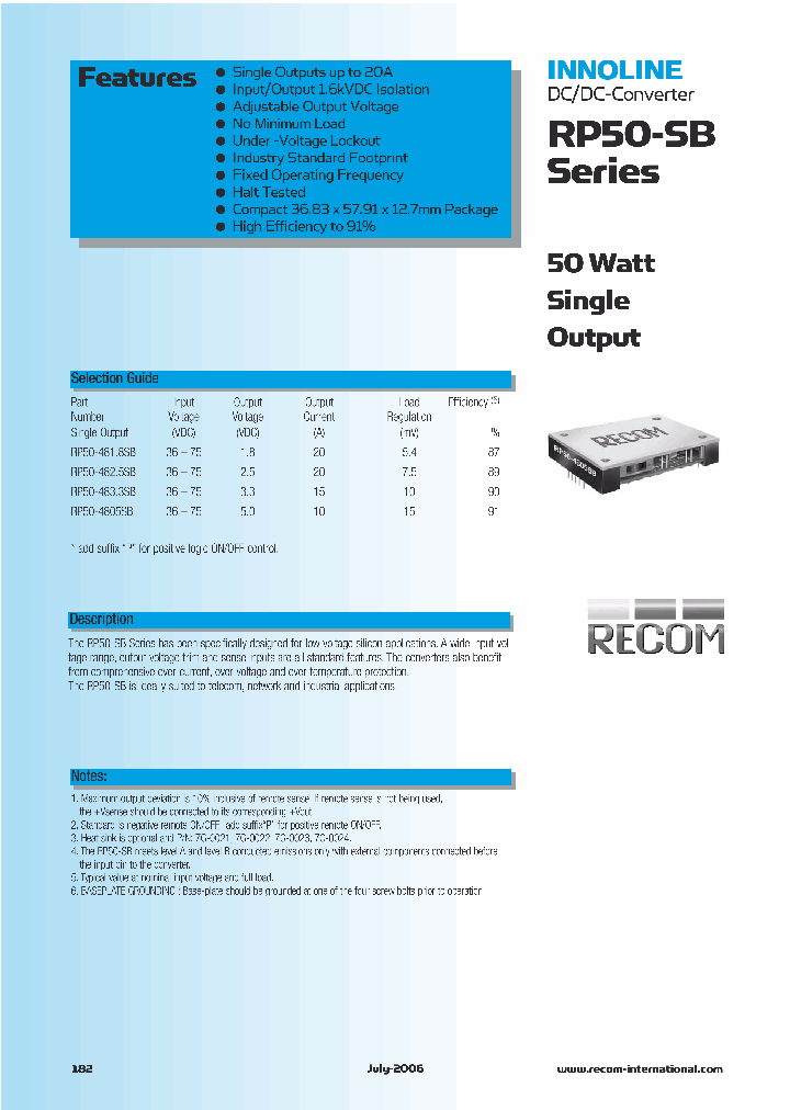 RP50-4833SBP_1302563.PDF Datasheet