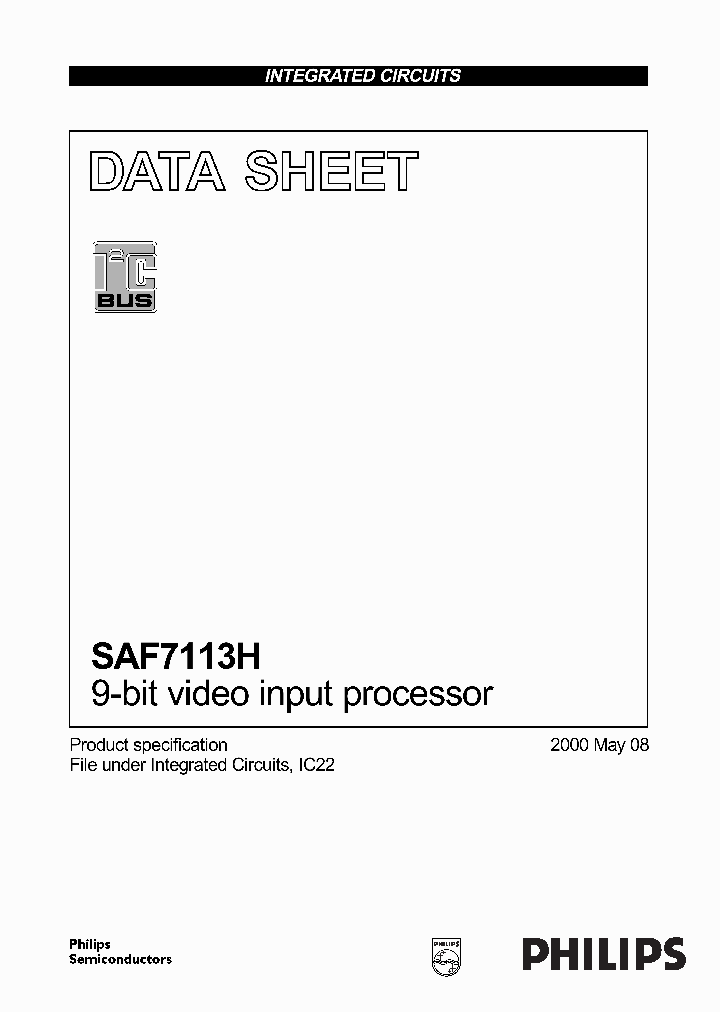 SAF7113H_1304826.PDF Datasheet