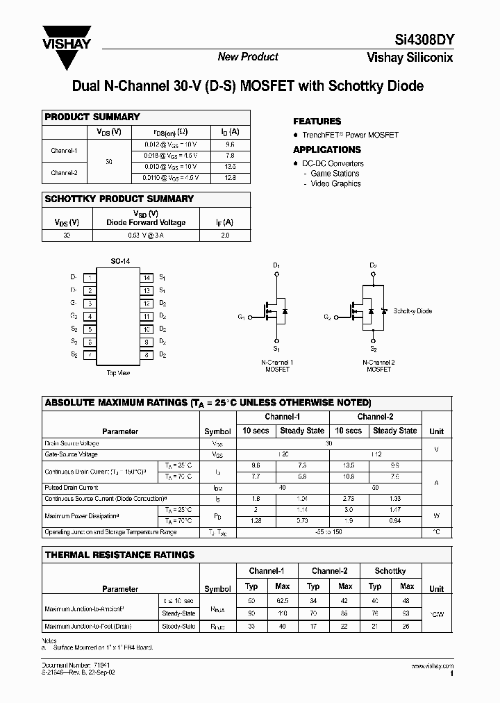 SI4308DY_1043606.PDF Datasheet