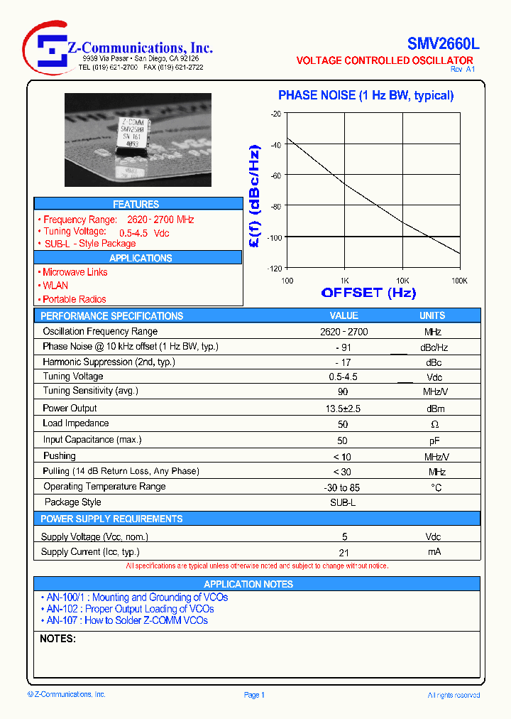 SMV2660L_1311725.PDF Datasheet