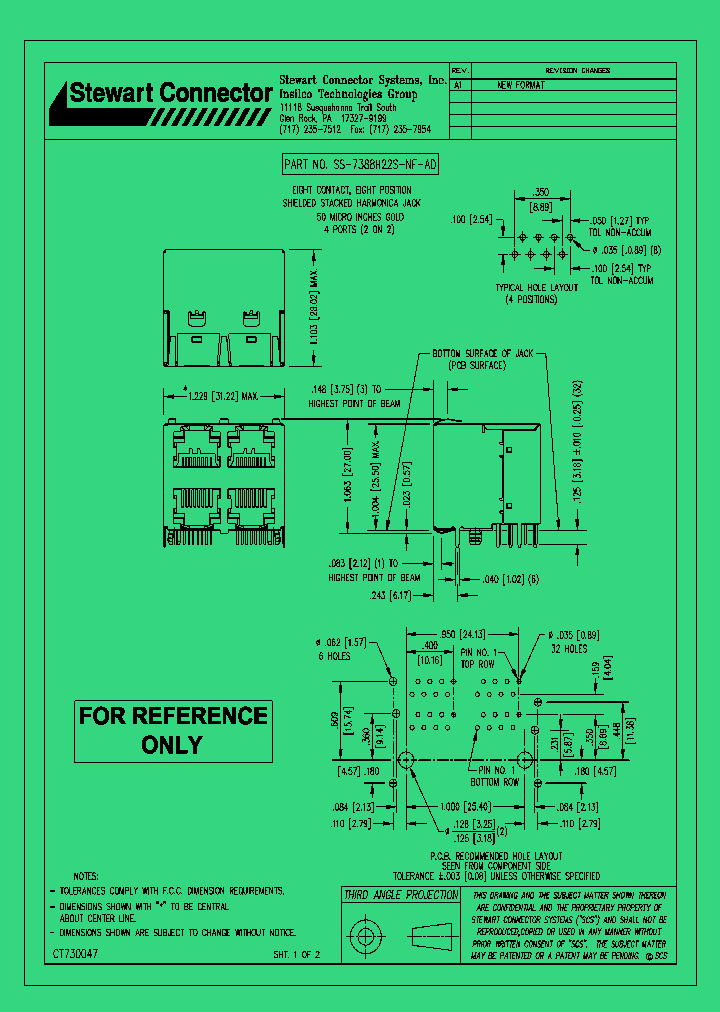 SS-7388H22S-NF-AD_1316540.PDF Datasheet