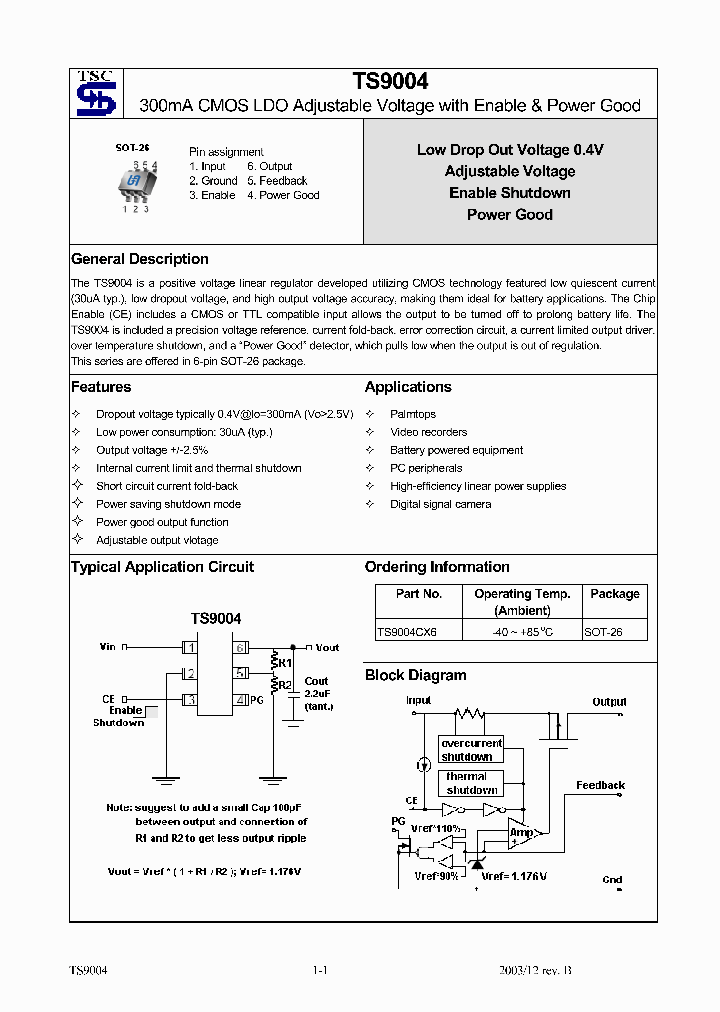 TS9004CX6_1329164.PDF Datasheet