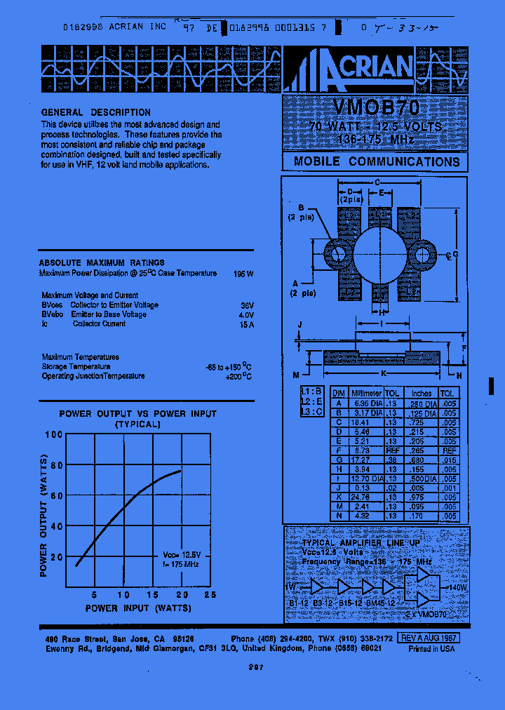 VMOB70_1334574.PDF Datasheet