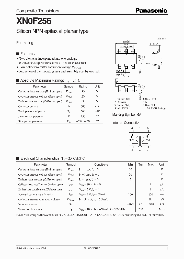 XN0F256_1147377.PDF Datasheet