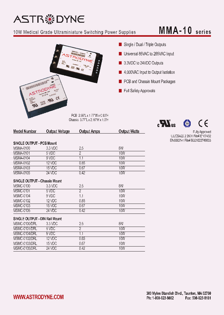 MSMA-0100_4134088.PDF Datasheet