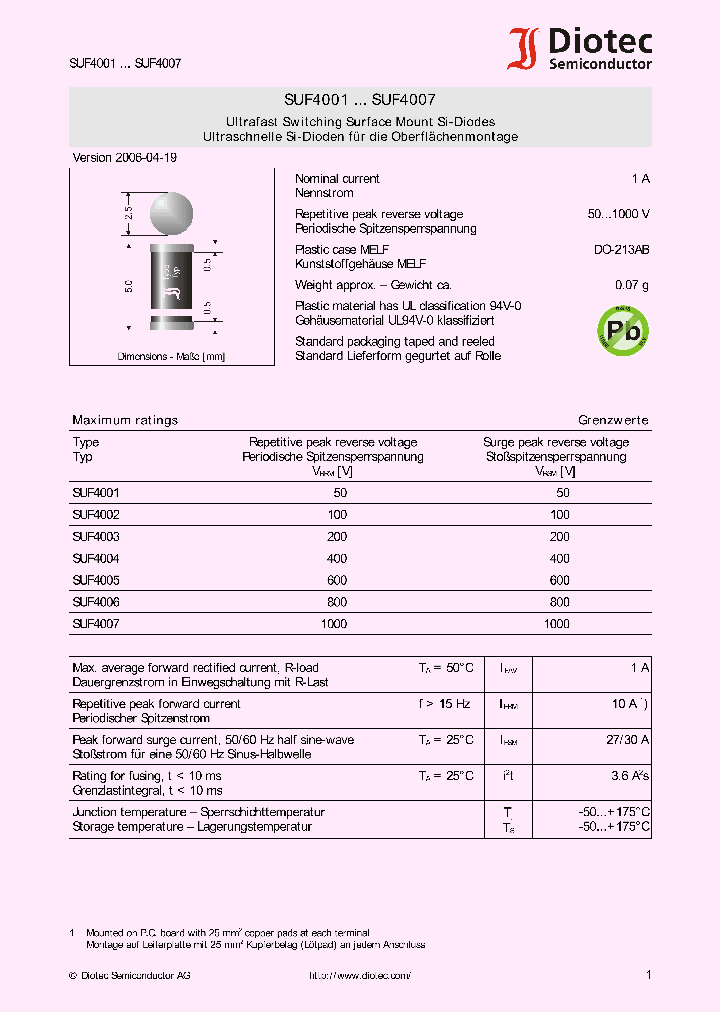 SUF400107_4113402.PDF Datasheet