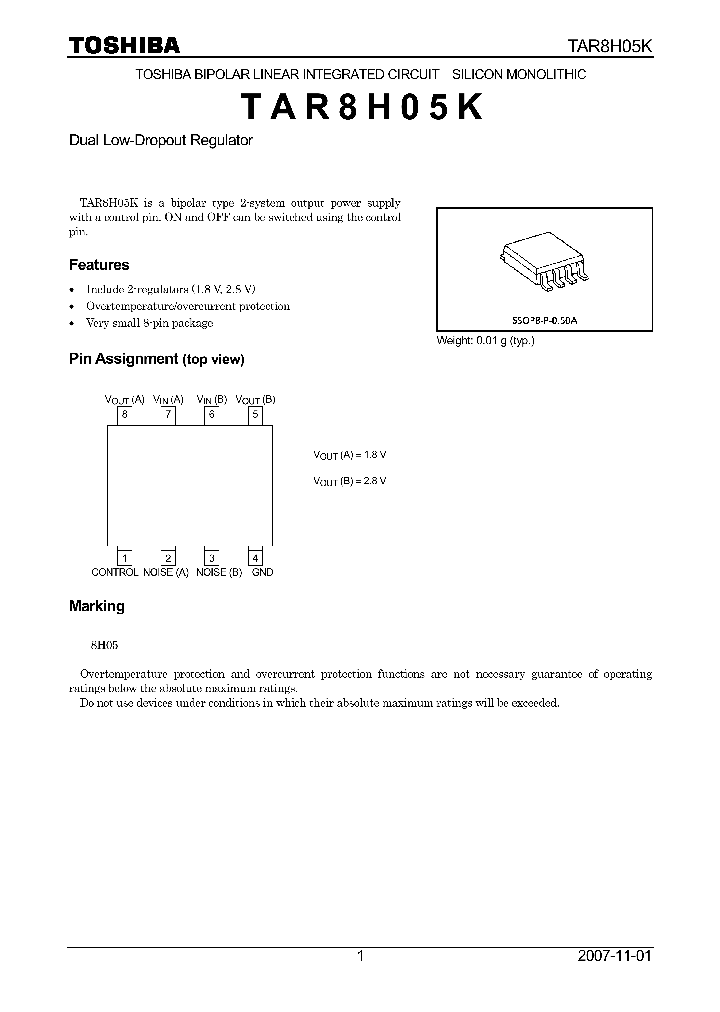 TAR8H05K_4133514.PDF Datasheet