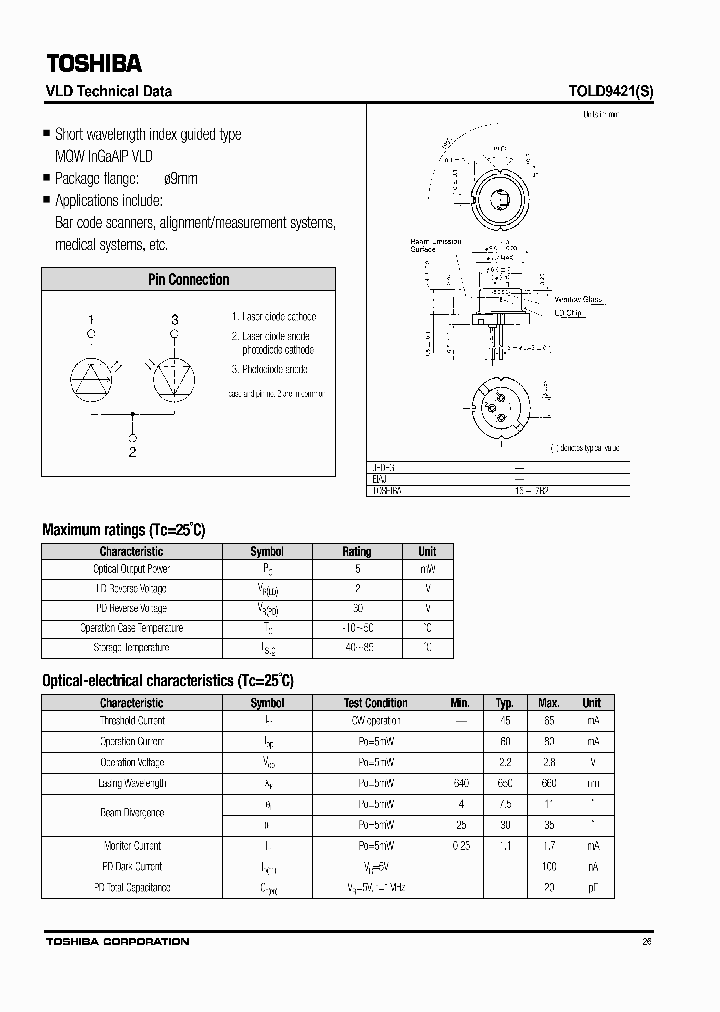 TOLD9421_4161081.PDF Datasheet