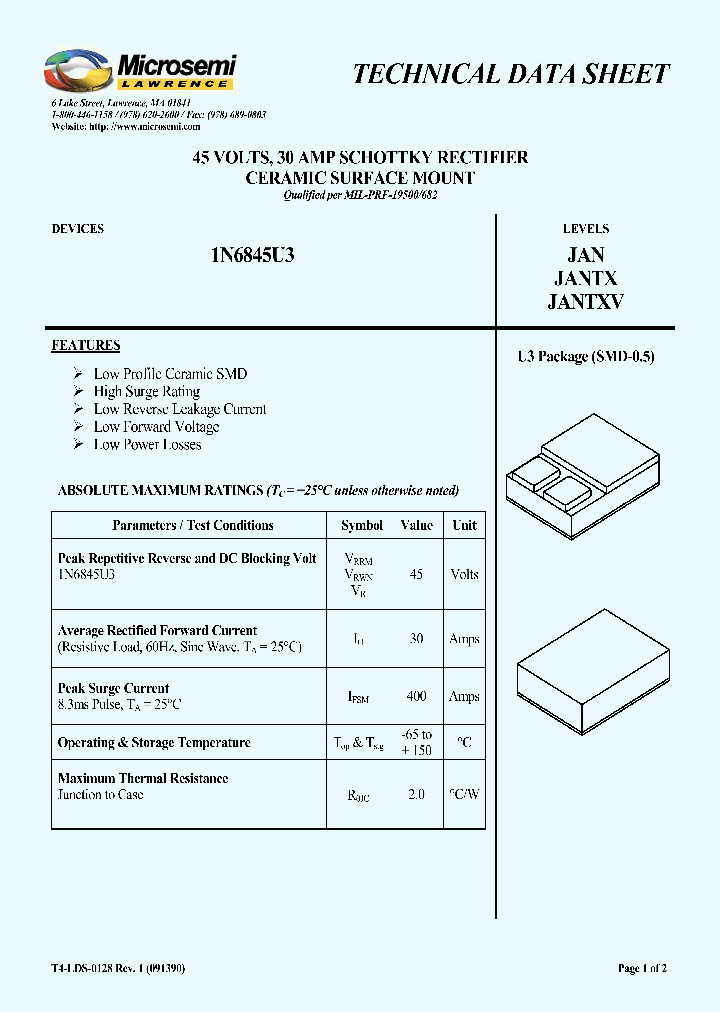 1N6845U3_4523730.PDF Datasheet