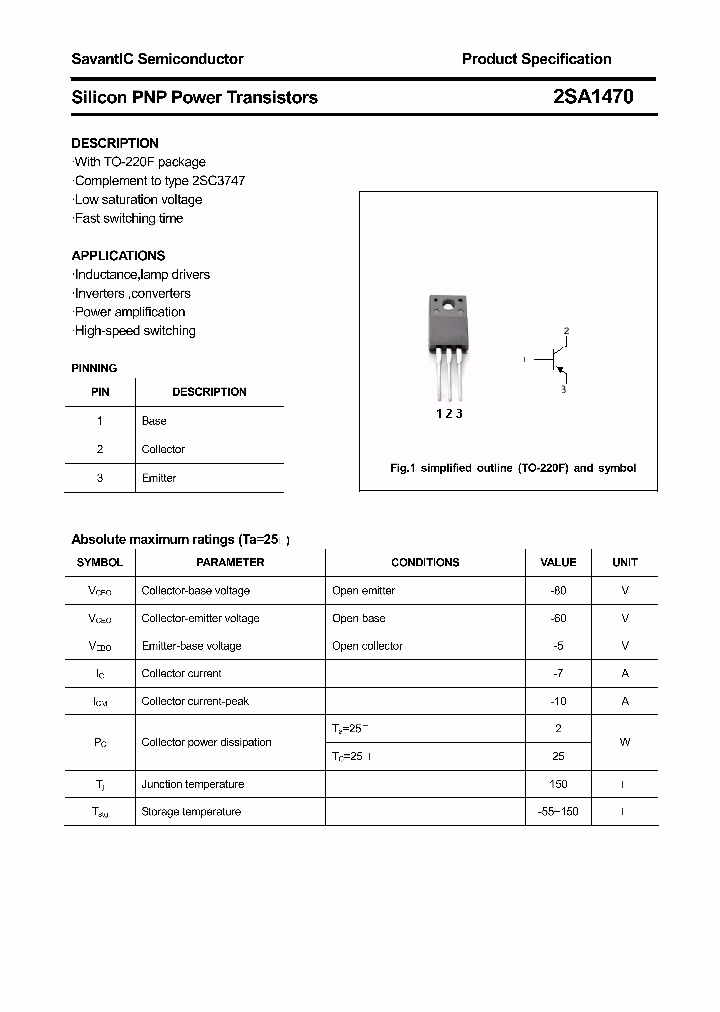 2SA1470_4751059.PDF Datasheet