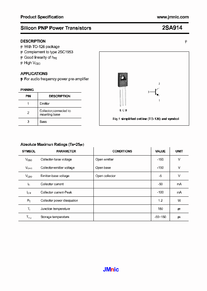 2SA914_4582263.PDF Datasheet