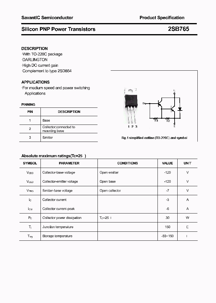 2SB765_4393871.PDF Datasheet