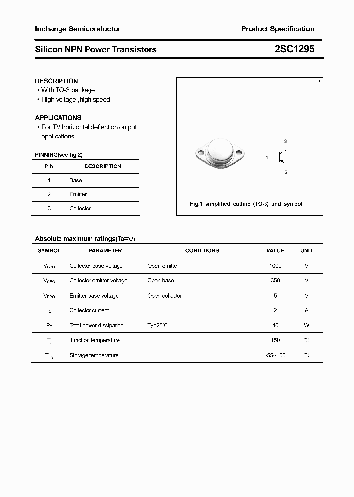 2SC1295_4353201.PDF Datasheet