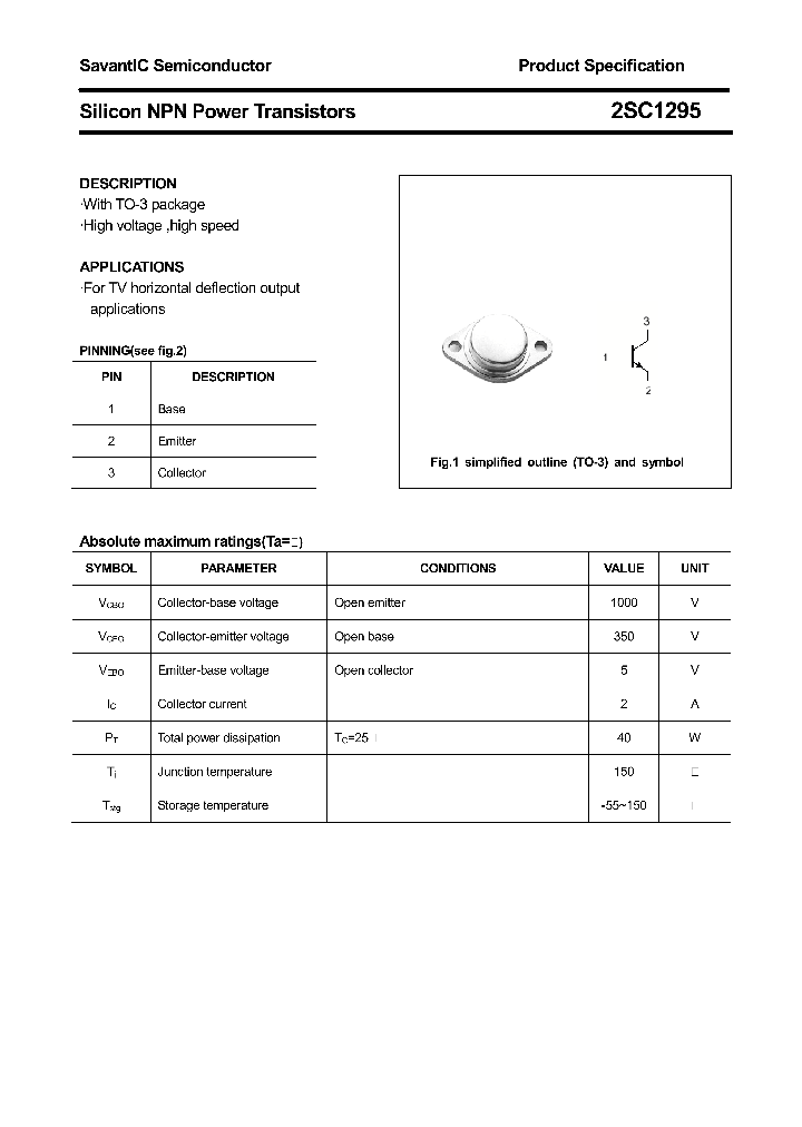 2SC1295_4686807.PDF Datasheet