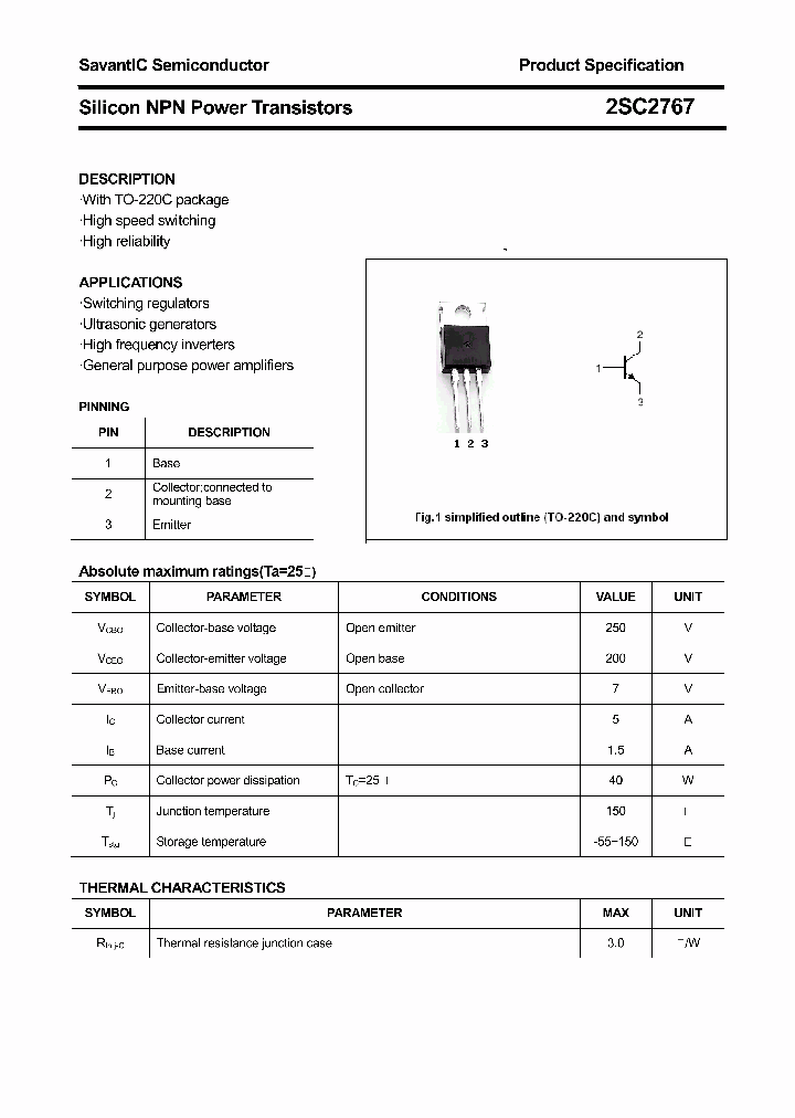 2SC2767_4426616.PDF Datasheet