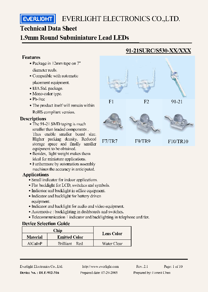 91-21SURC_4654867.PDF Datasheet