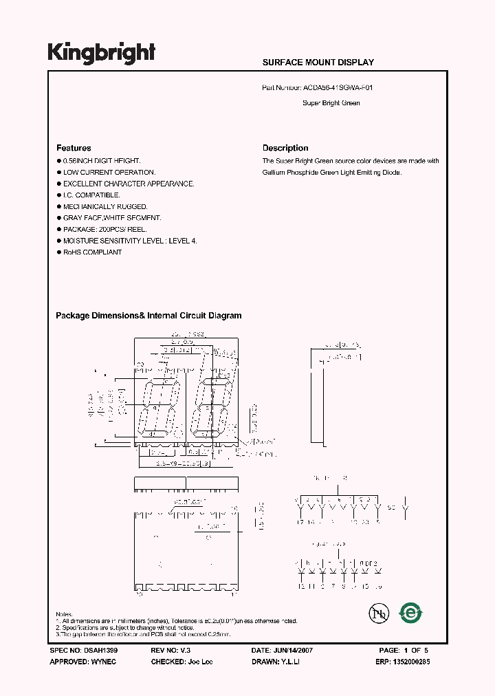 ACDA56-41SGWA-F01_4199202.PDF Datasheet