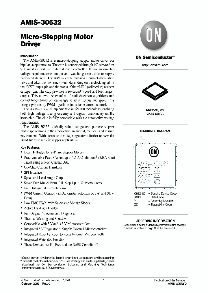 AMIS-30532_4530506.PDF Datasheet