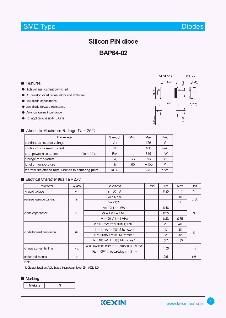 BAP64-02_4276196.PDF Datasheet