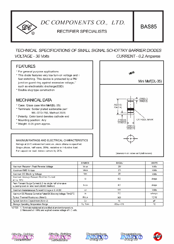 BAS85_4393242.PDF Datasheet