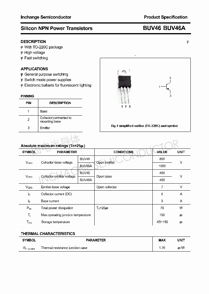 BUV46_4403843.PDF Datasheet