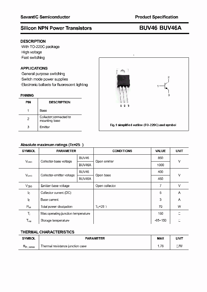 BUV46_4403844.PDF Datasheet