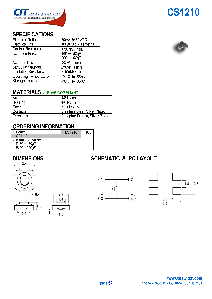 CS1210F260_4880049.PDF Datasheet