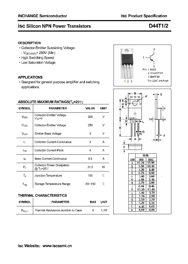 D44T1_4422157.PDF Datasheet