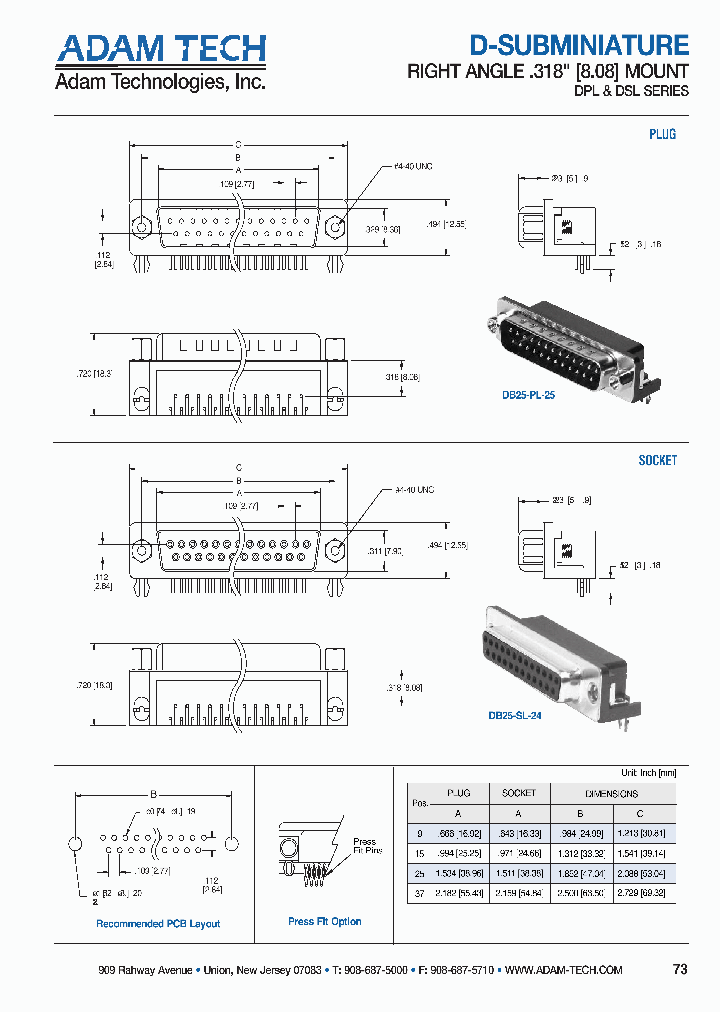 DB25-SL-24_4295300.PDF Datasheet