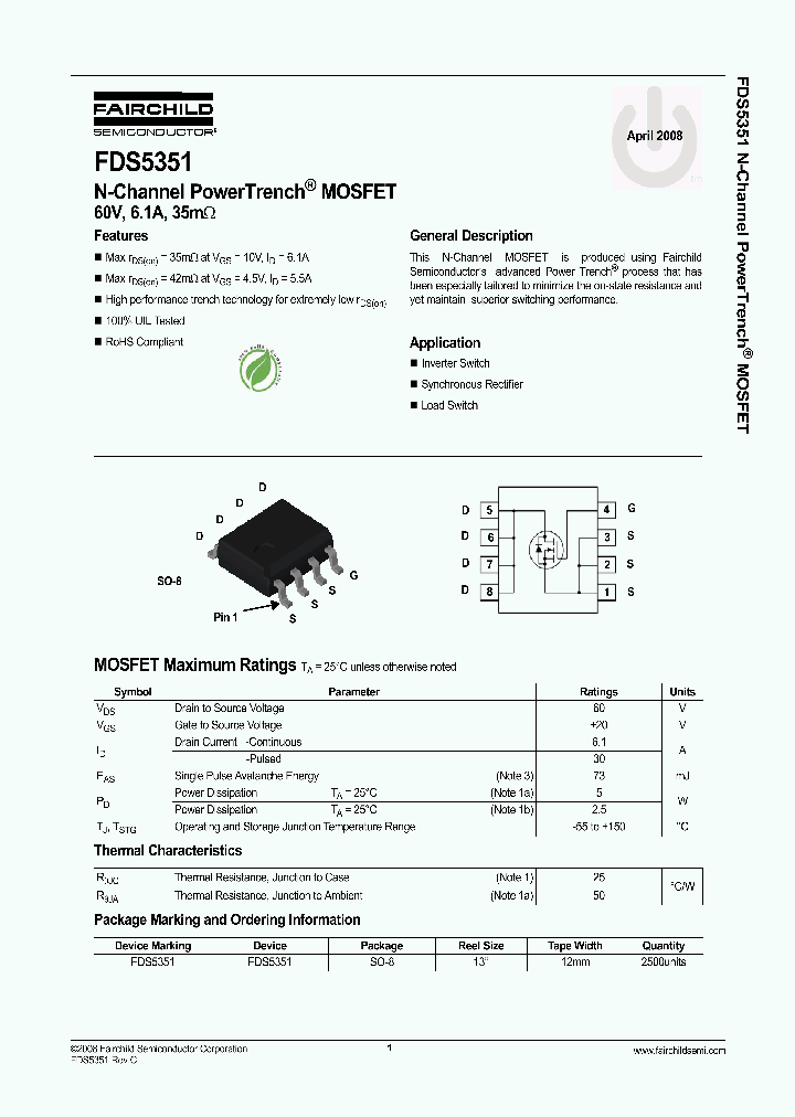 FDS5351_4251552.PDF Datasheet