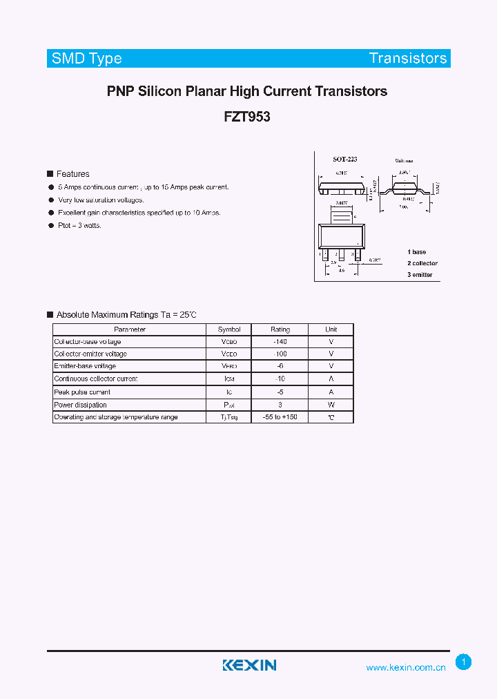 FZT953_4370978.PDF Datasheet