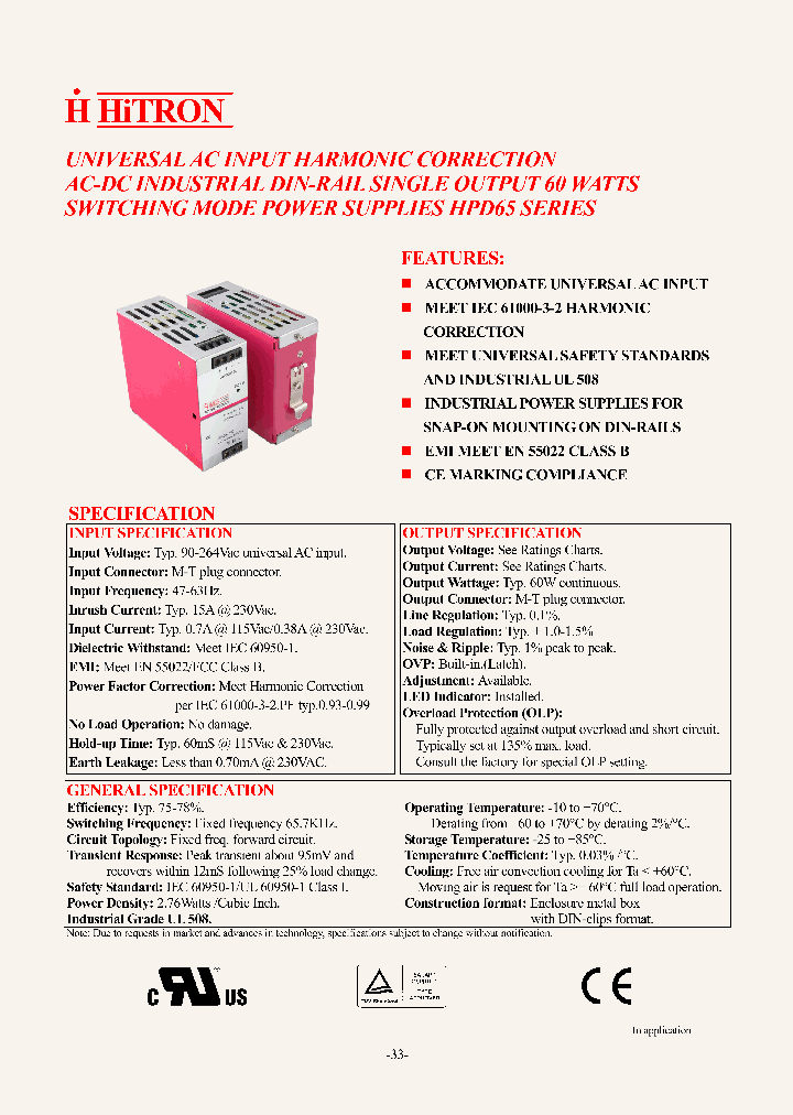 HPD65-S120050_4673255.PDF Datasheet