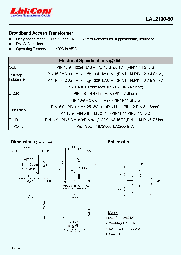 LAL2100-50_4503010.PDF Datasheet