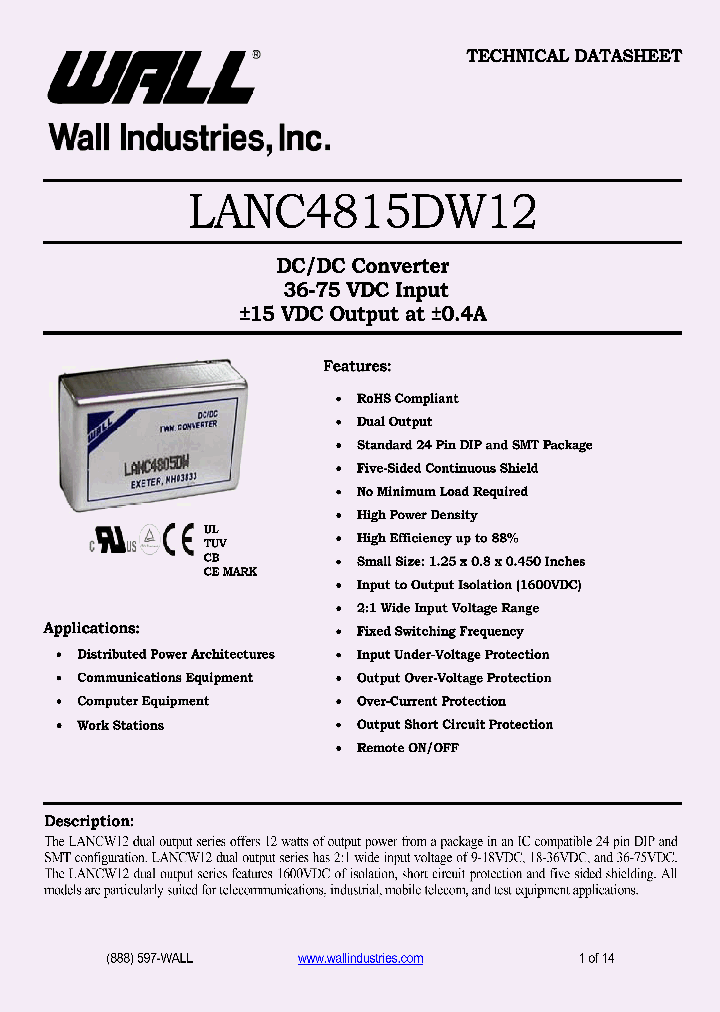 LANC4815DW12_4490144.PDF Datasheet