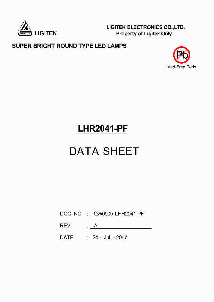 LHR2041-PF_4800213.PDF Datasheet