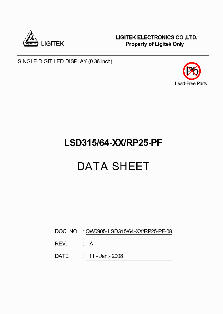 LSD315-64-XX-RP25-PF_4798984.PDF Datasheet