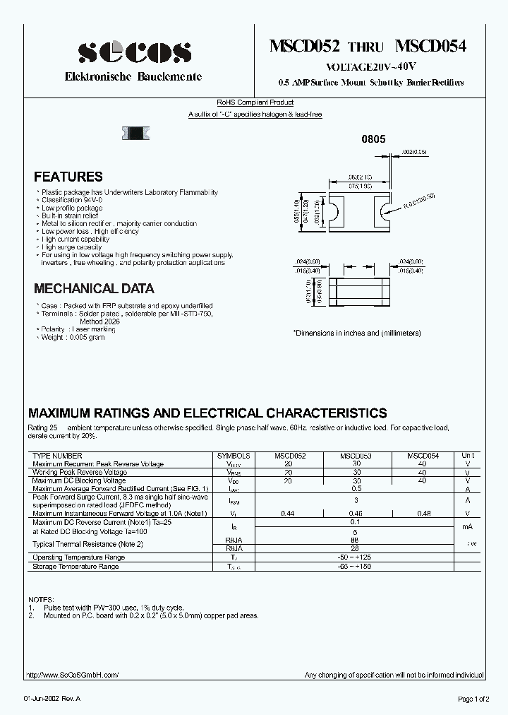 MSCD052_4424201.PDF Datasheet