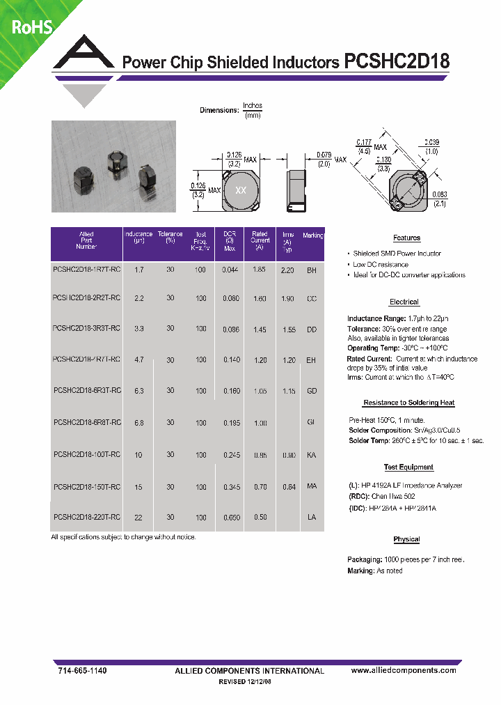 PCSHC2D18-100T-RC_4546355.PDF Datasheet