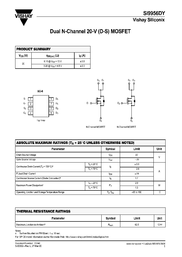 SI9956DY_4173876.PDF Datasheet