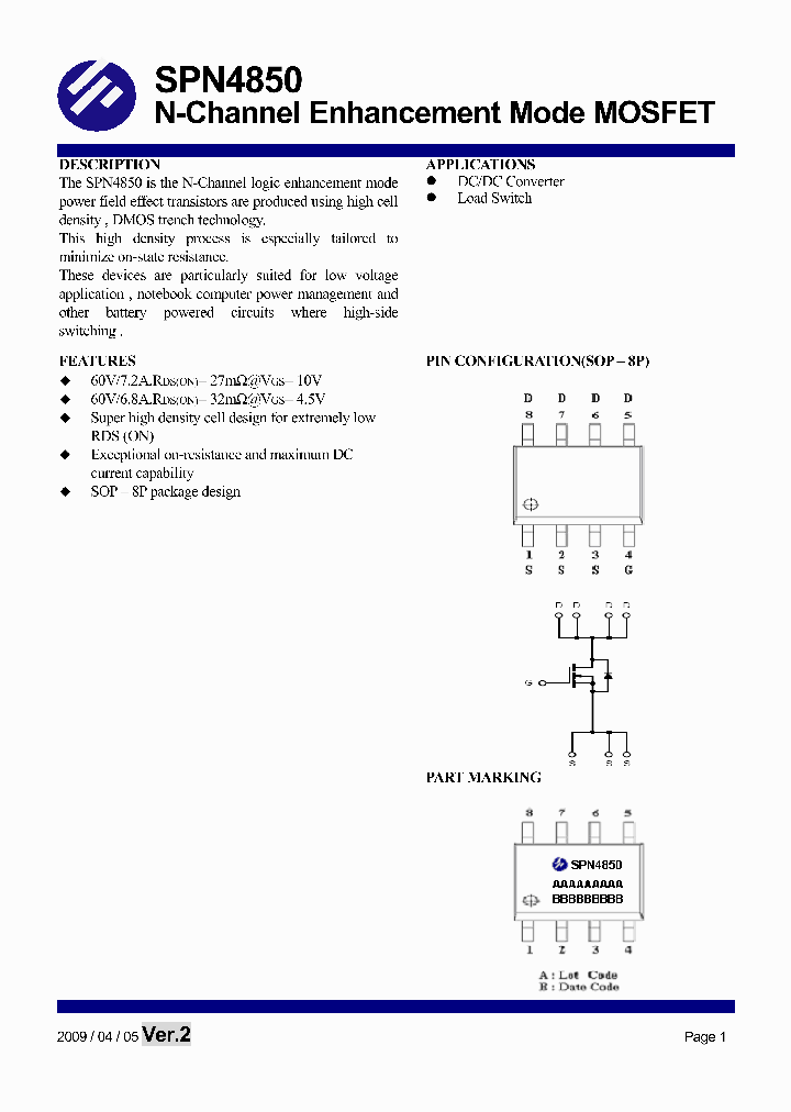 SPN4850_4559263.PDF Datasheet