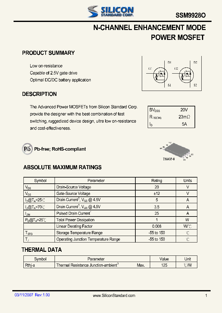 SSM9928O_4630569.PDF Datasheet