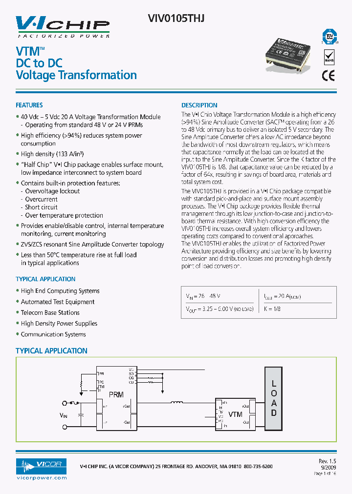 VIV0105MHJ_4534093.PDF Datasheet