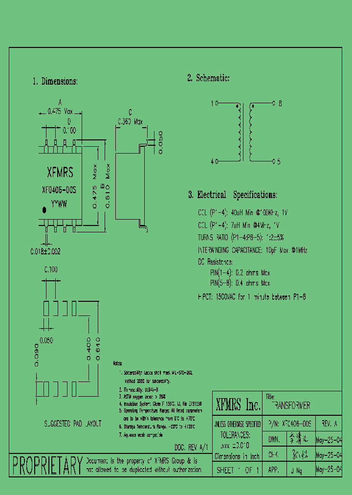 XF0406-00S_4612729.PDF Datasheet