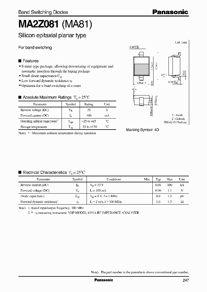 MA2Z081_989857.PDF Datasheet