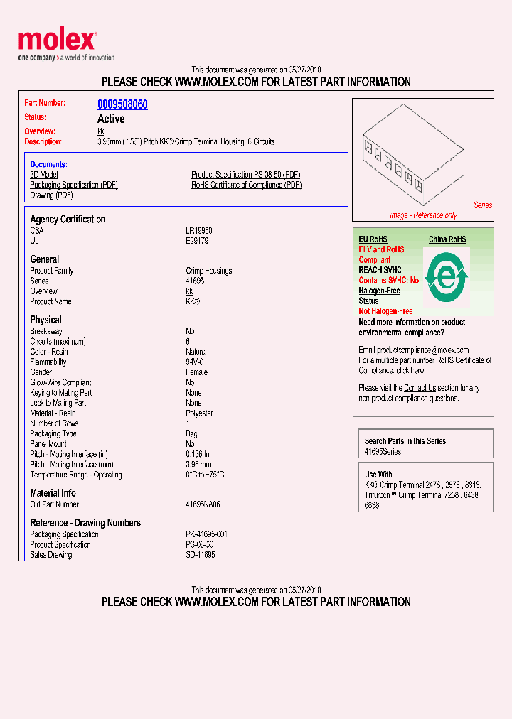 41695-N-A6_4943900.PDF Datasheet