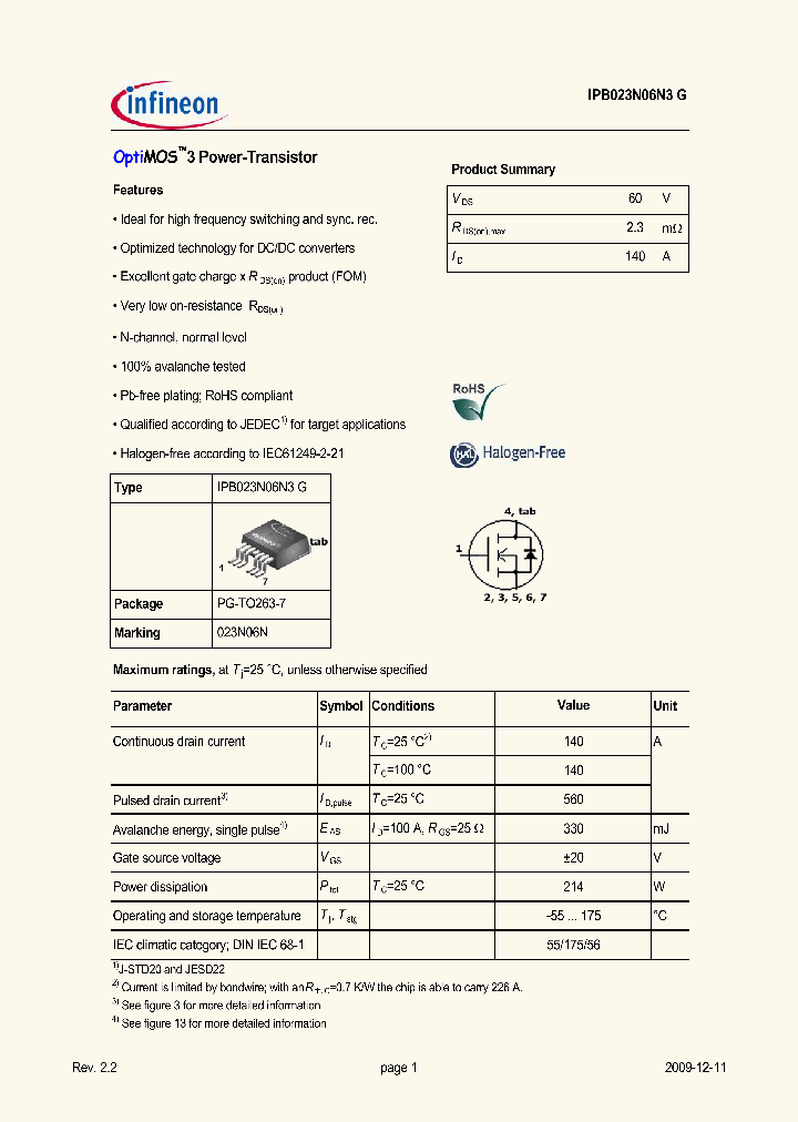 IPB023N06N3G_4995176.PDF Datasheet