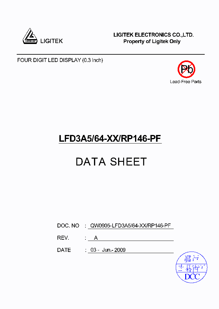 LFD3A5-64-XX-RP146-PF_5003265.PDF Datasheet