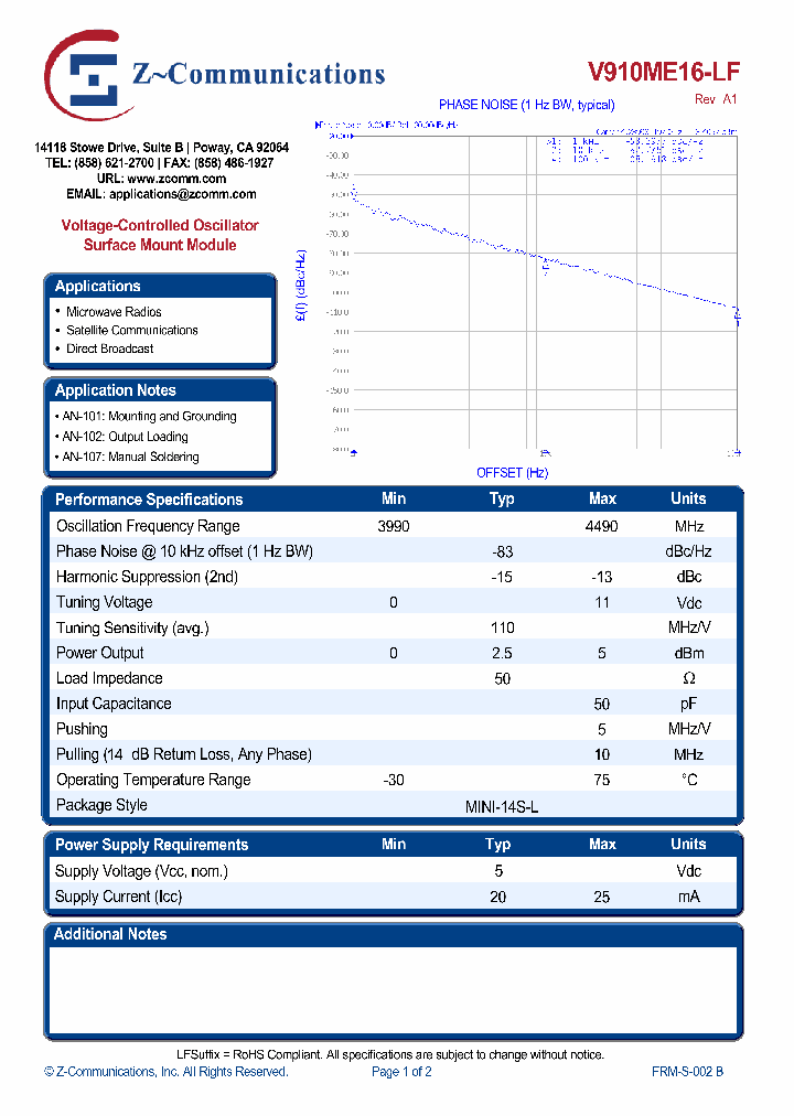 V910ME16-LF_5036671.PDF Datasheet